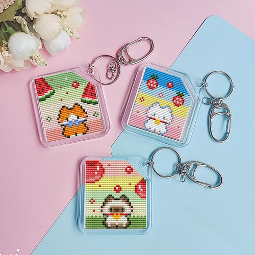 木木家十字绣挂件卡通系列