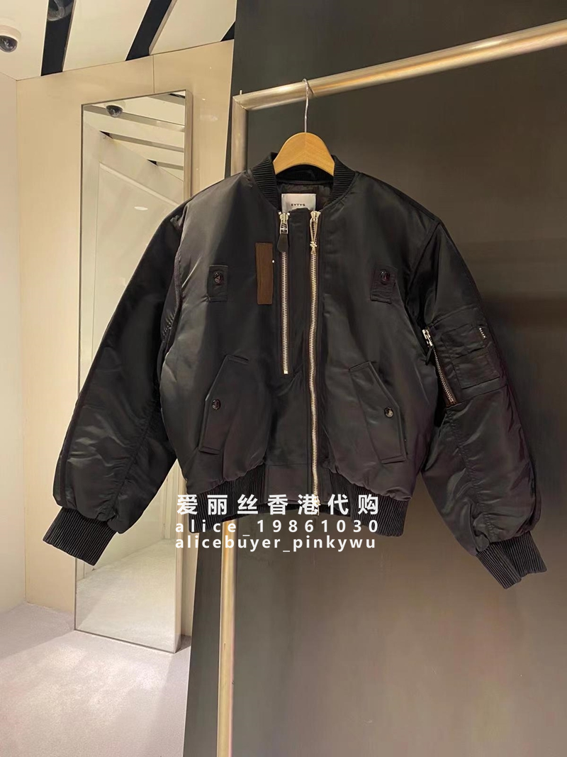 爱丽丝香港正品代购 eytys 23秋冬 时尚黑色短外套 到付 F