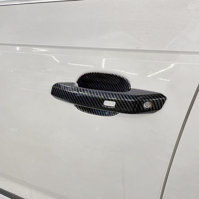 适用26款奥迪Q5L拉手门碗Q3专用亮条车门把手盖贴装饰盖防护配件