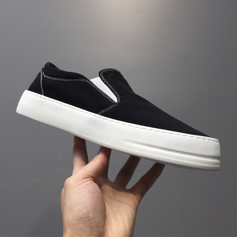 帆布鞋男原创夏季透气休闲鞋布鞋日系乐福鞋轻底懒人鞋百搭小白鞋,流行男鞋,帆布鞋,淘宝优惠券,粉丝福利购,淘宝优惠卷