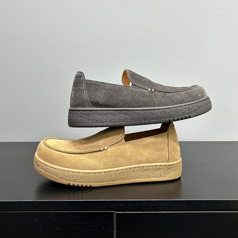 【捌捌先森】休闲风复古乐福鞋男一脚蹬懒人鞋透气轻便舒适豆豆鞋,流行男鞋,乐福鞋（豆豆鞋）,淘宝优惠券,粉丝福利购,淘宝优惠卷