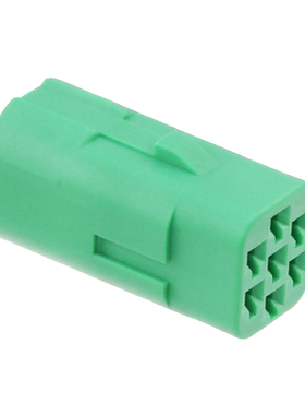 7孔绿色 2822343-1原装TE/AMP迷你防水连接器端子917308-1现货