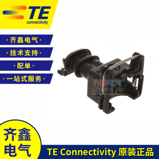 amp接插件泰科2P防水连接器282189-1喷油嘴电磁阀开关106462对插