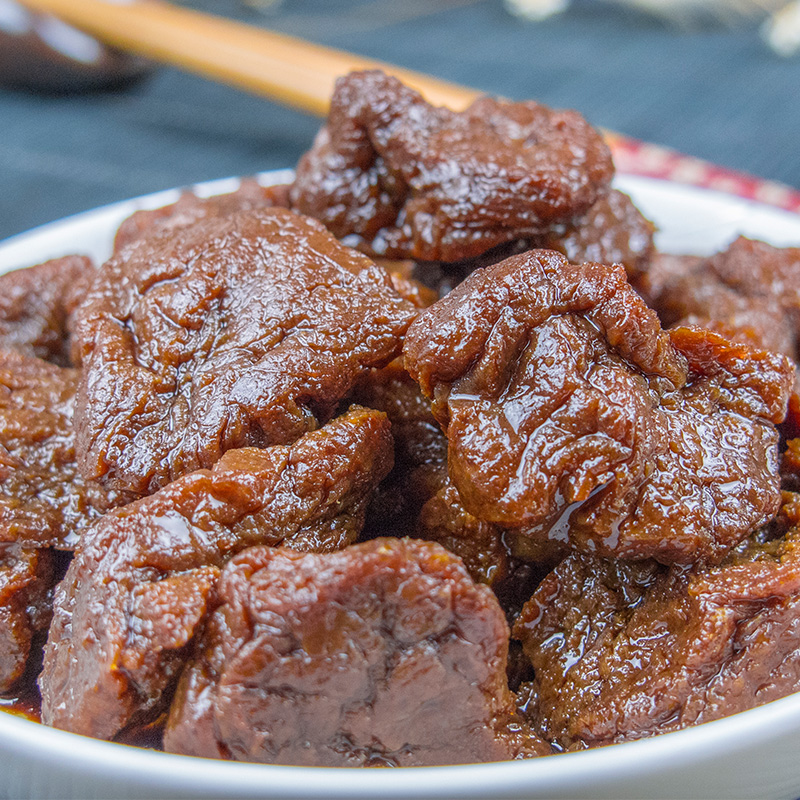 上海功德林素食素肉食品 鹵汁豆腐干 上海特產小吃豆干