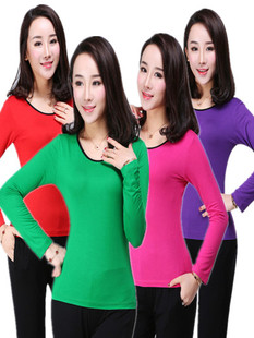 新款特价包邮中老年广场舞蹈服装拉丁服民族表演服现代舞蹈服上衣