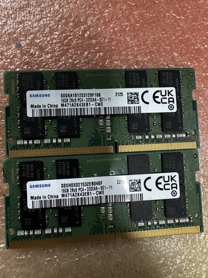 三星DDR4 16GB 3200MHz笔记本内存条 原装拆机条