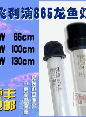 红金龙鱼专用灯飞利浦865龙鱼灯T8/T9潜水灯鱼缸水族防水中照明灯