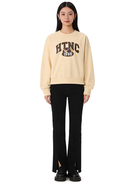 SP系列-气质百搭字母印花宽松卫衣P630/P1286