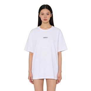 T恤圆领字母宽松中长款 短袖 气质休闲舒适百搭DMA1082 D玛纳