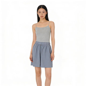 气质简约百搭高腰宽松透气短裤 SP系列 时尚 P758