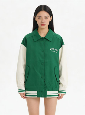 SP系列-时尚气质简约舒适百搭拼接棒球服外套P544/P1270