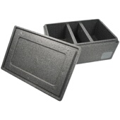 43L保温泡沫箱epp34L外卖箱冷链箱骑手送餐箱早餐店包子铺食品箱