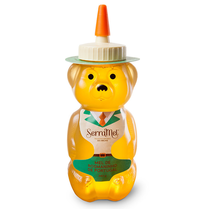 澳门特产代购 serramel葡萄牙男bb熊薰衣草花蜂蜜340g