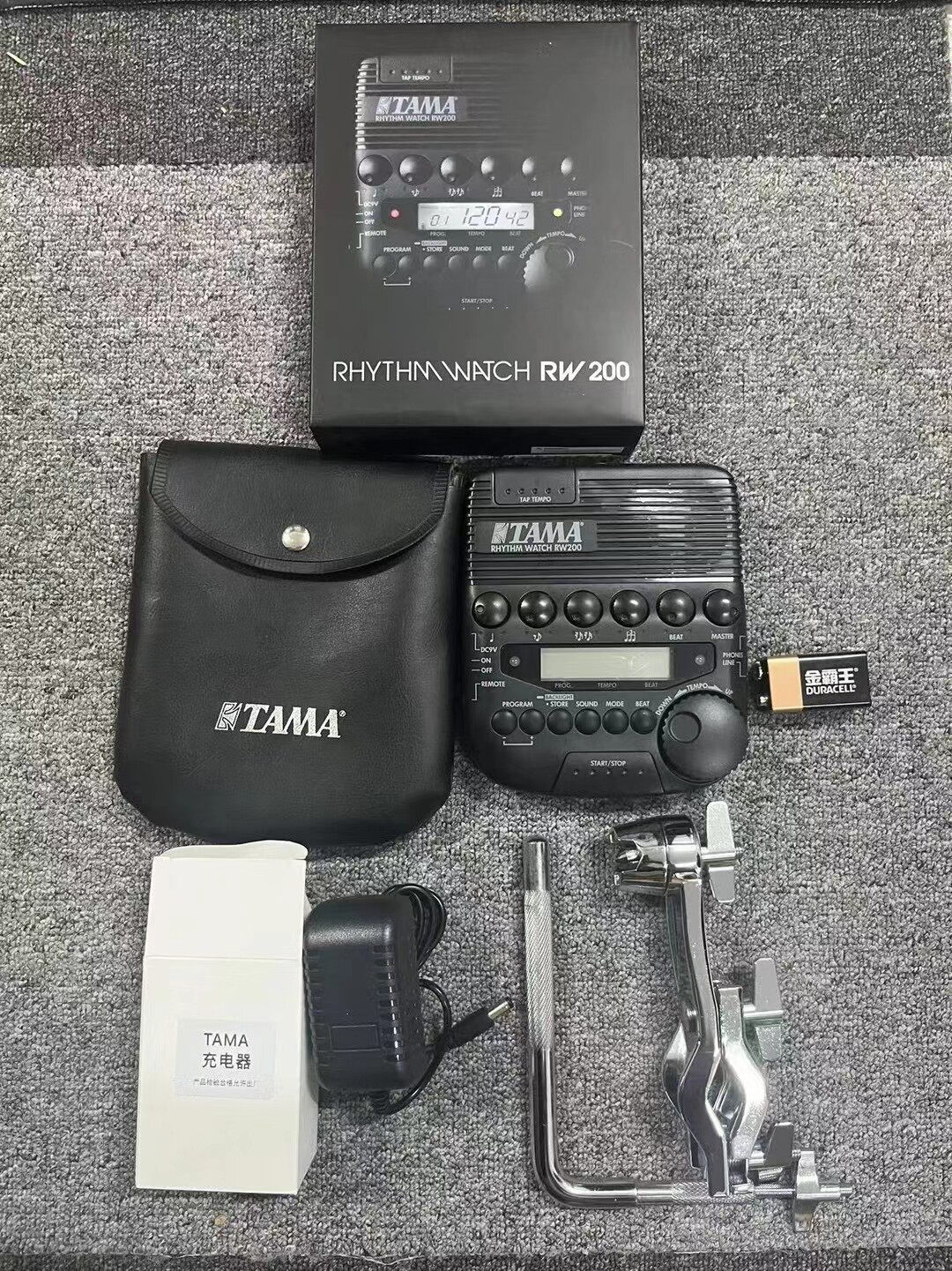 TAMA正品节拍器RW200/RW30架子鼓节拍器鼓手专业多功能电子节拍器