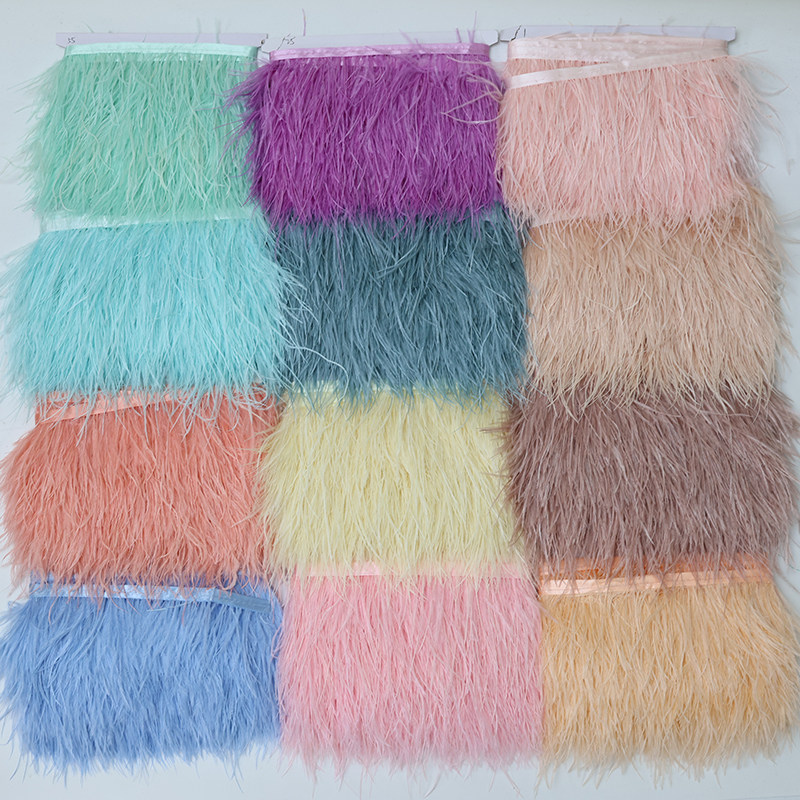现货63色乳白色鸵鸟毛辅料 羽毛diy材料鸵鸟毛条袖口装饰流苏花边,饰品/流行首饰/时尚饰品新,其他DIY饰品配件,淘宝优惠券,粉丝福利购,淘宝优惠卷