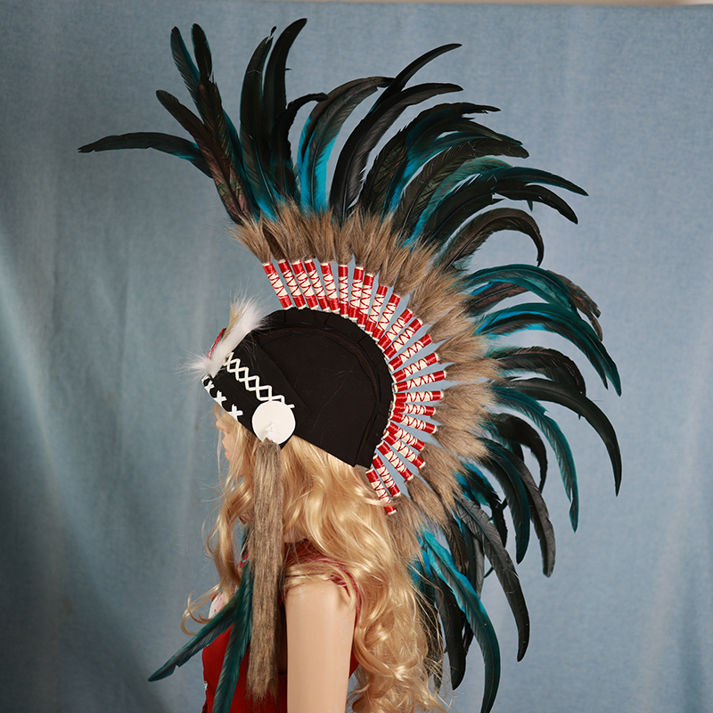 印第安人羽毛头饰野人头饰