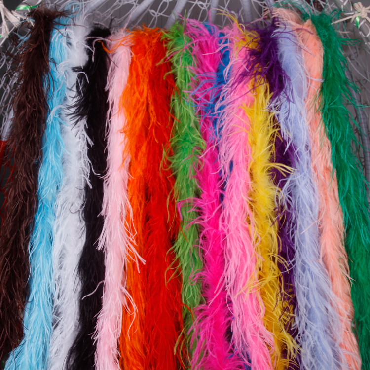 南非围巾舞台表演鸵鸟羽毛条