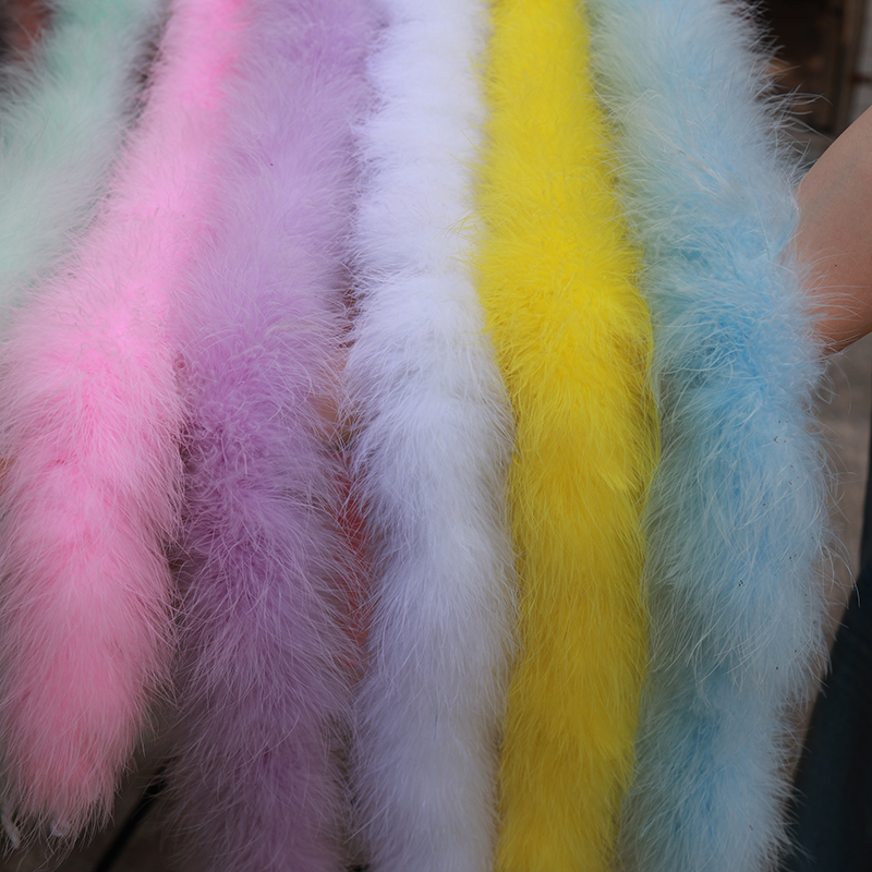 彩色羽毛条加密加厚裙边饰品辅料