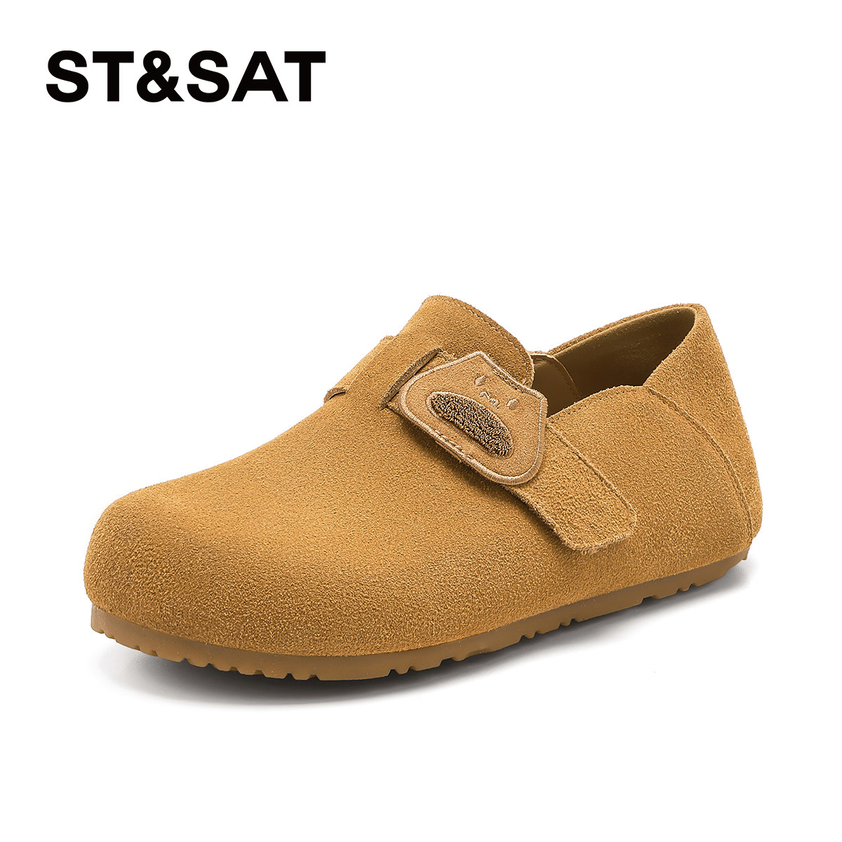 星期六平底勃肯鞋女2026年春季新款复古休闲不累脚软木鞋百搭单鞋,女鞋,勃肯鞋/软木鞋,淘宝优惠券,粉丝福利购,淘宝优惠卷