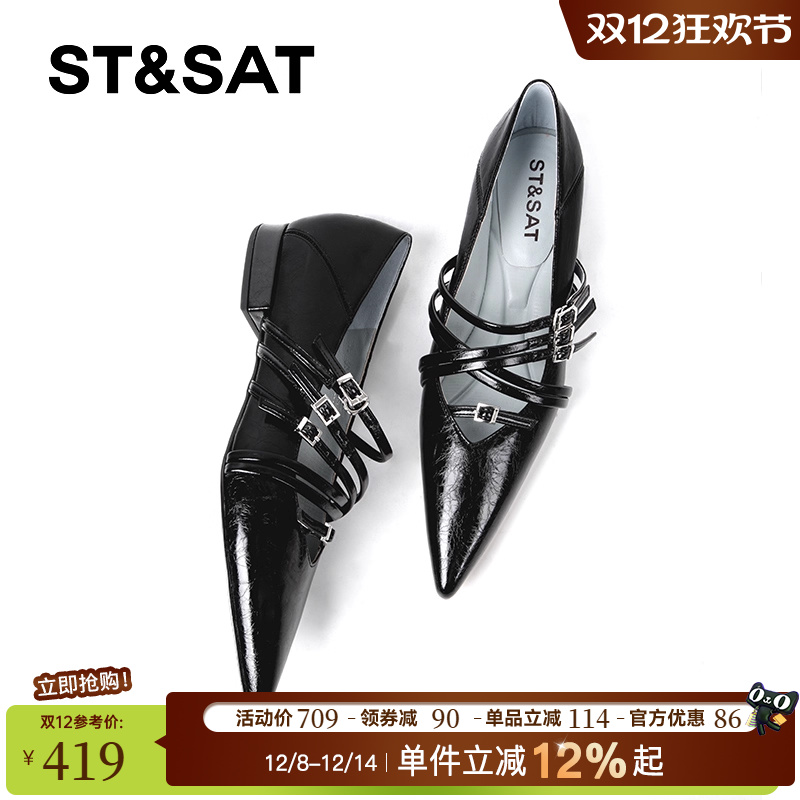 星期六法式玛丽珍鞋女2025新款