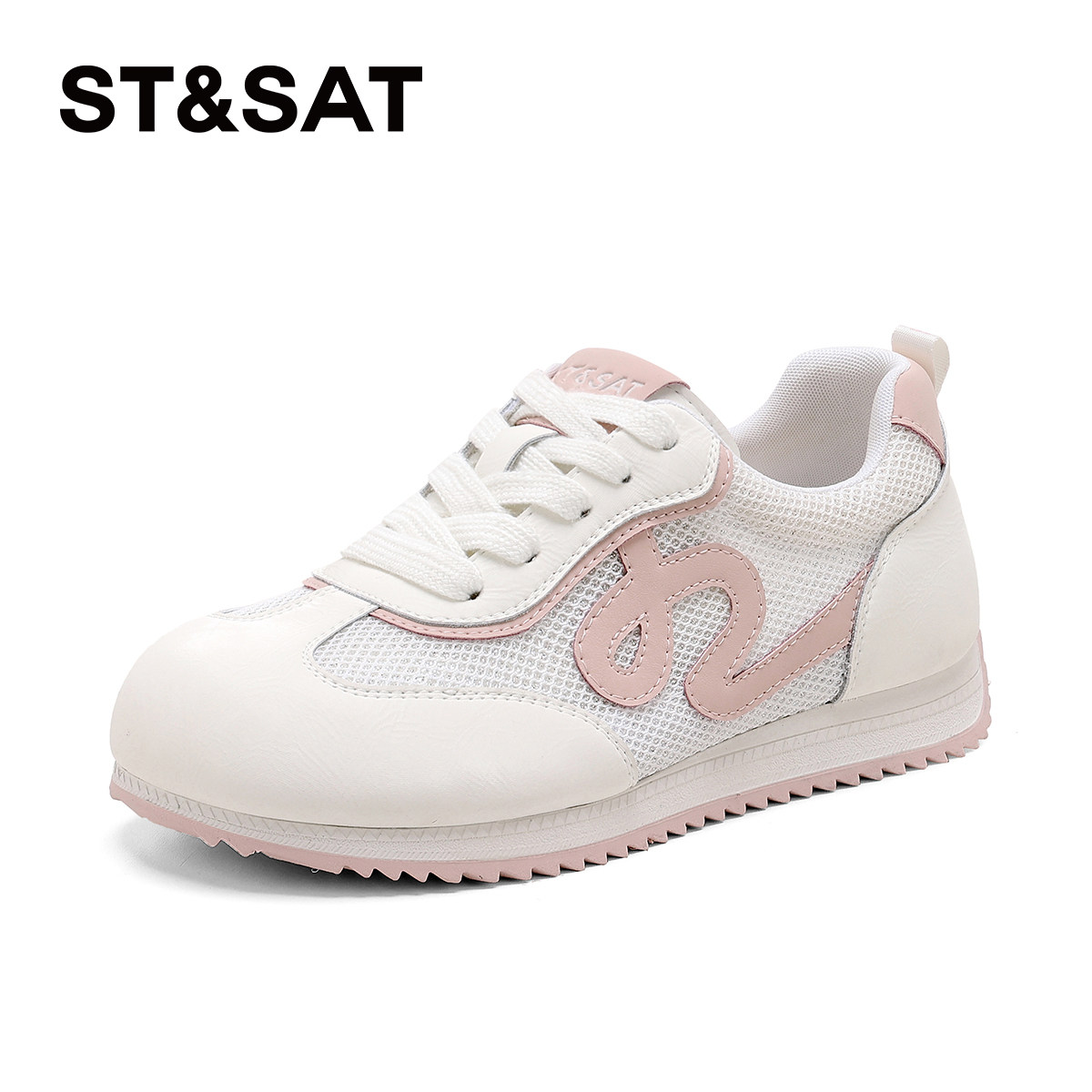 星期六平底德训鞋女2026年春季新款可爱风复古透气轻便百搭休闲鞋,女鞋,德训鞋,淘宝优惠券,粉丝福利购,淘宝优惠卷