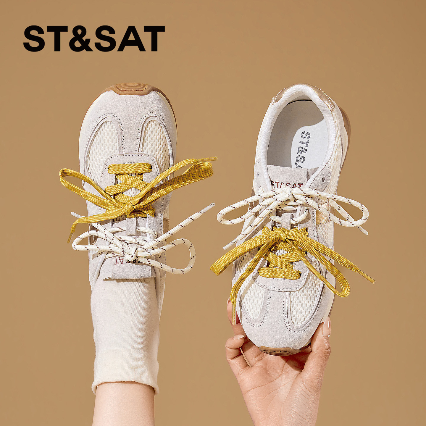 星期六平底德训鞋女2026年春季新款休闲阿甘鞋透气百搭时尚运动鞋,女鞋,德训鞋,淘宝优惠券,粉丝福利购,淘宝优惠卷