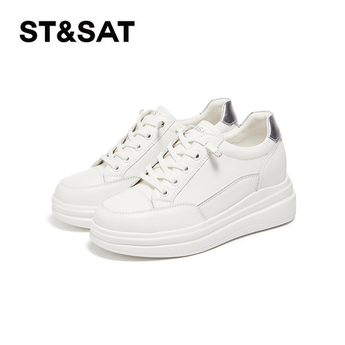 星期六官方旗舰店正品2026小白鞋