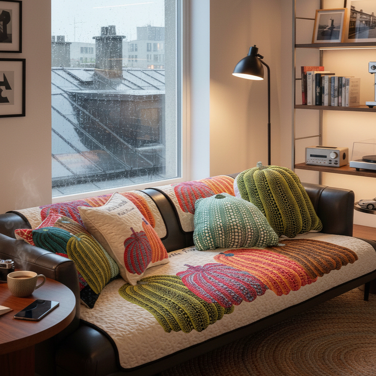 时尚大气轻奢南瓜冰丝沙发垫四季通用凉席坐垫客厅防滑沙发巾套盖