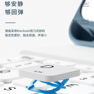 适用2024苹果iPadpro110.9.7寸ipad9平板笔槽鼠标无线蓝牙键盘air
