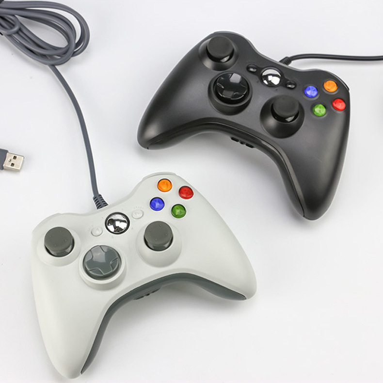 xbox360手柄适用于pc电脑usb有线手柄 震动x-360游戏手柄