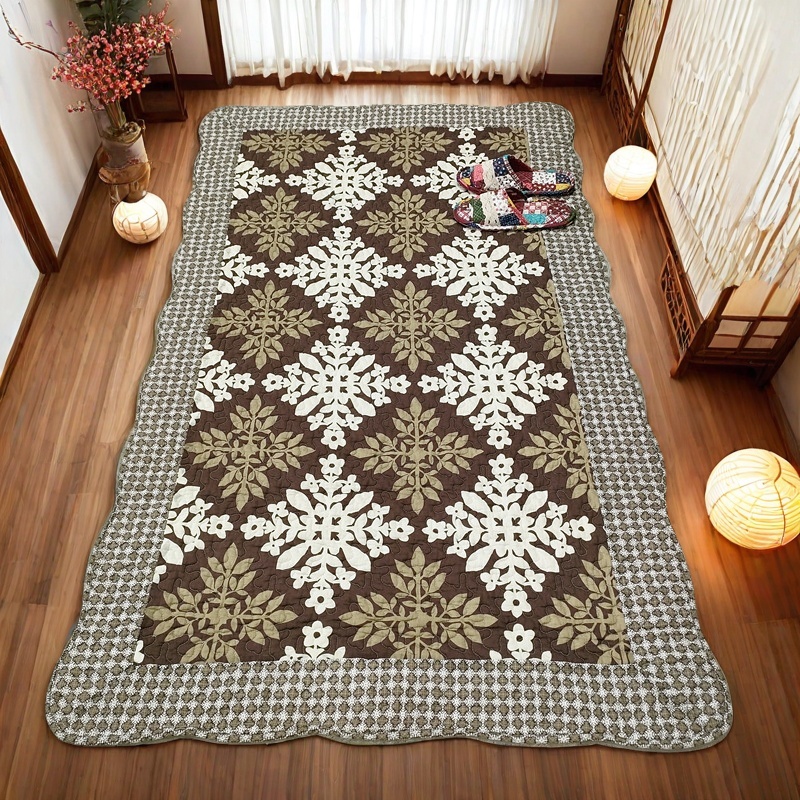 全棉夹棉绗缝家用沙发垫