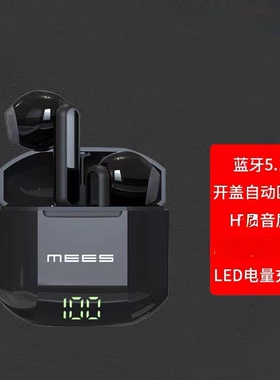 MEES A2Max降噪蓝牙耳机动圈 嗨fi高清无损 喇叭长续航 舒适耳机