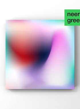 NEERG 原创版权登记《ni nana》装饰画油画布无框画渐变现代挂画