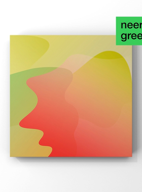 NEERG 装饰画《我的印象秋天》原创油画布渐变挂画大色系概念艺术