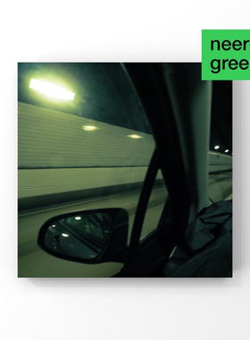 NEERG原创《夜车》艺术家插画版画油画布无框抽象装饰画挂画壁画