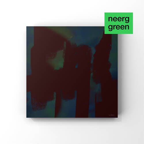 neerg原创风抽象现代油画布