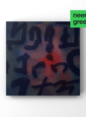 NEERG新款原创《イタイA》疼痛A 油画布室内挂画玄关装饰画