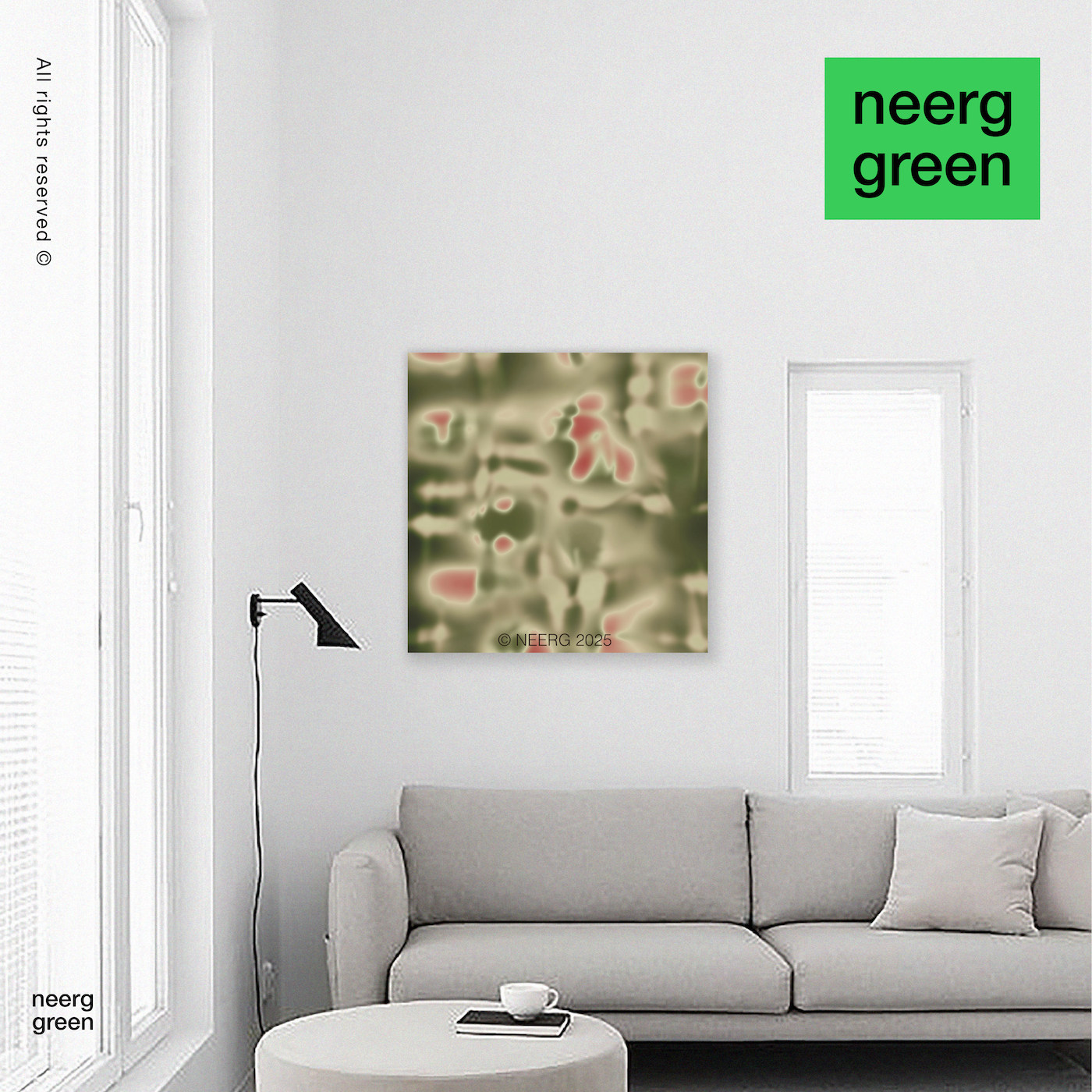 Neoclassical Canvas Wall Art: Frameless Retro Painting - Taobao product photo 4