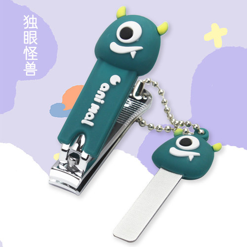 可爱卡通学生指甲钳金达日美安全