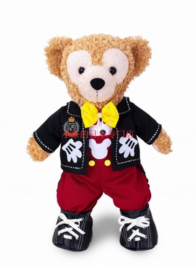 达菲熊duffy玩偶公仔S号衣服着替米奇mickey装