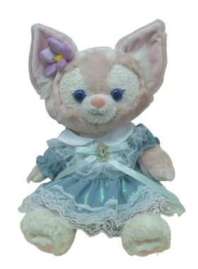 s号玲娜贝儿公仔衣服鞋子裙子套装linabell星黛可爱 绿色 洛丽塔