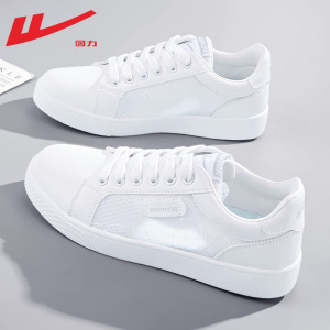 回力女鞋小白鞋女夏季2025新款百搭网面休闲板鞋女透气运动鞋子女