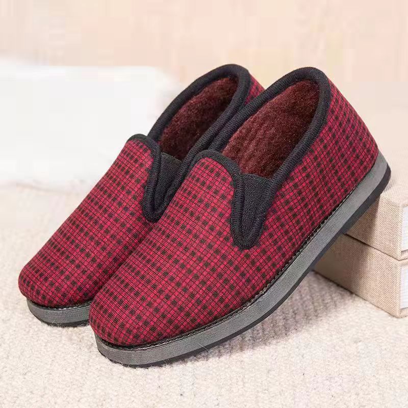 轻便泡沫底棉鞋保暖棉靴老人鞋