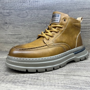 马丁短靴子轻便防滑休闲男靴子 保暖男士 捡漏实体店200 撤柜冬季