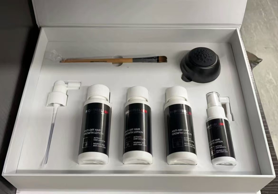 正品新款柔弗焕活育发液套盒套装控油焕活滋养液30ml+60ml*3
