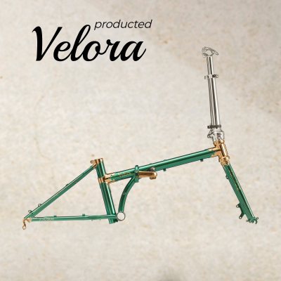 复古颜值折叠车架珞钼钢