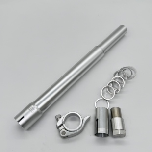 插拔头管CNC铝合金头管375折叠自行车把立风行412大行p8 sp8改装