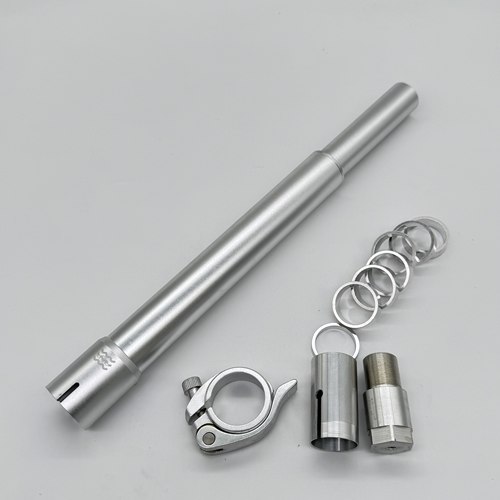 插拔头管CNC铝合金头管375折叠自行车把立风行412大行p8 sp8改装