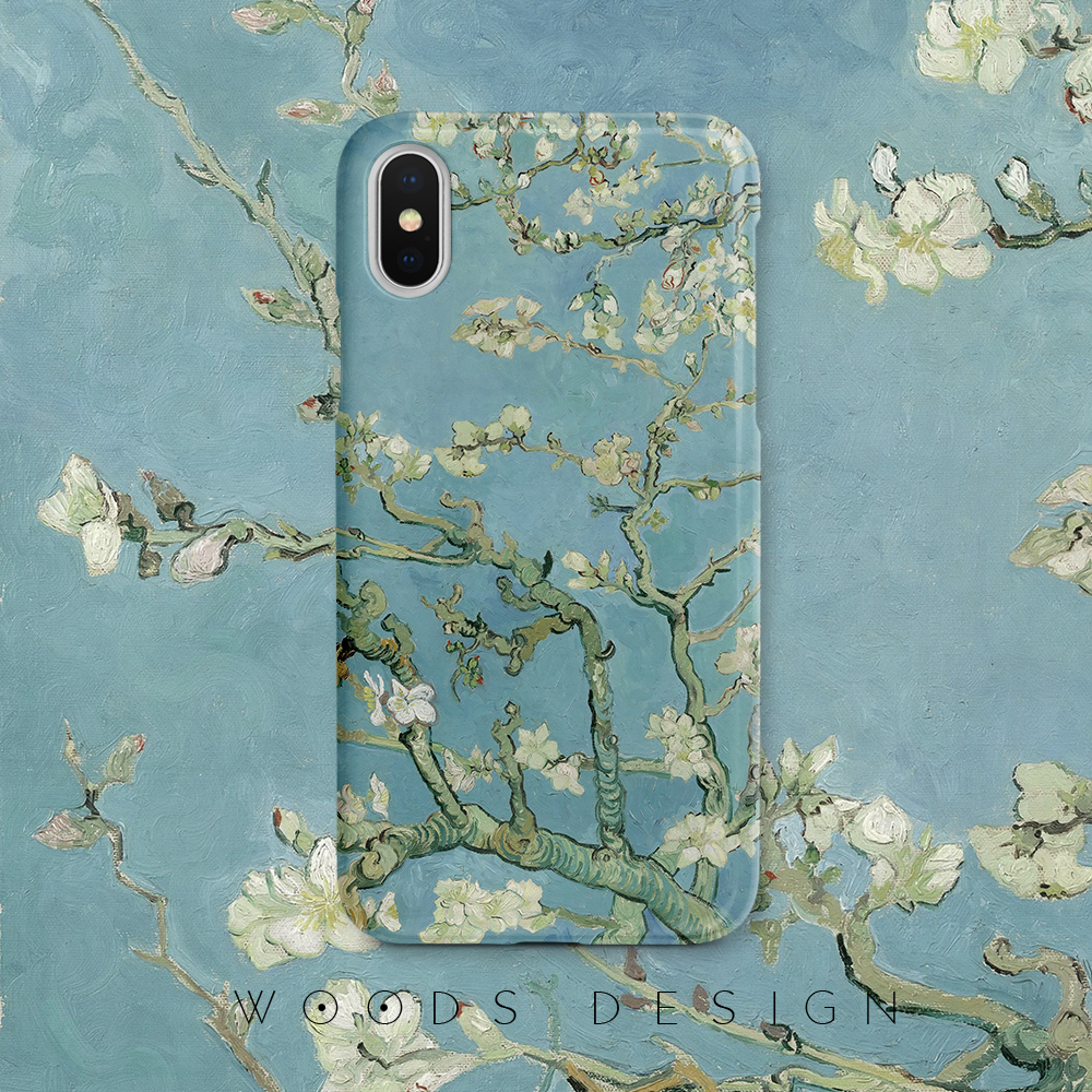 woods梵高杏花美术生艺术油画