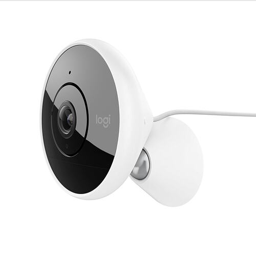 Logitech Circle 2 Wired罗技智能室内室外摄像头有线版.